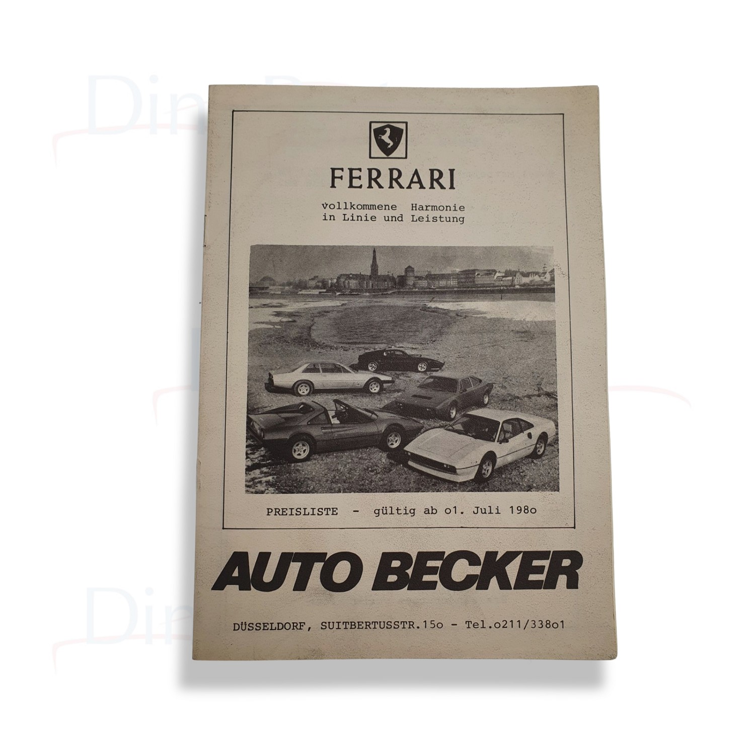 Preisliste Auto Becker 1980