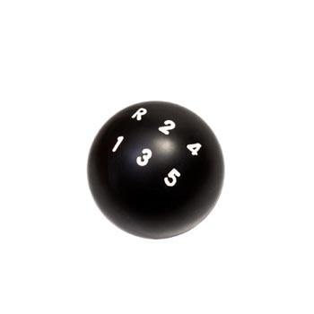 Gear knob with shift pattern