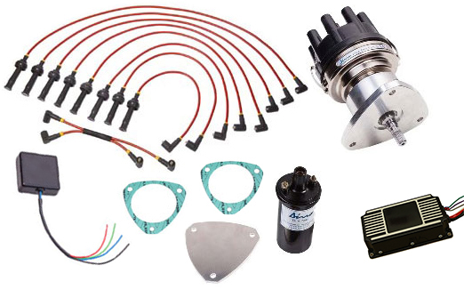 Voll-elektronisches Zündsystem 208/308, 2-Verteiler mit Viel