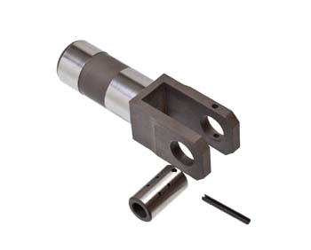 Achse, Gabel + Spannstift für Kettenrad