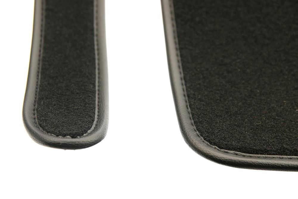 Teppichsatz Fußmatten Schwarz Fiat Dino Spider