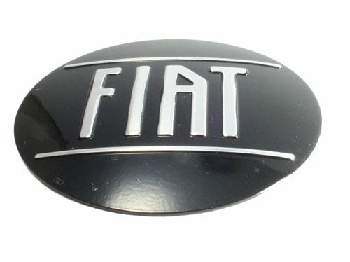 FIAT Dino wheel badge, marked and enamelled