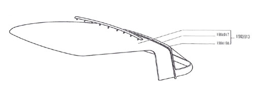 Cabrioverdeck, original Pininfarina