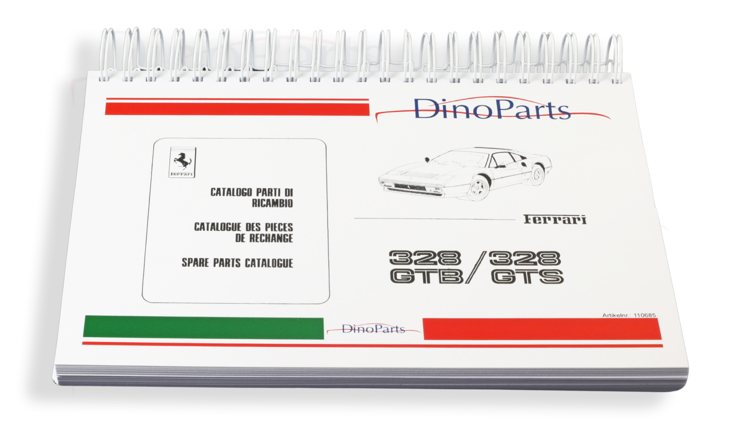 Ersatzteilkatalog Ferrari 328 GTB/GTS 1988