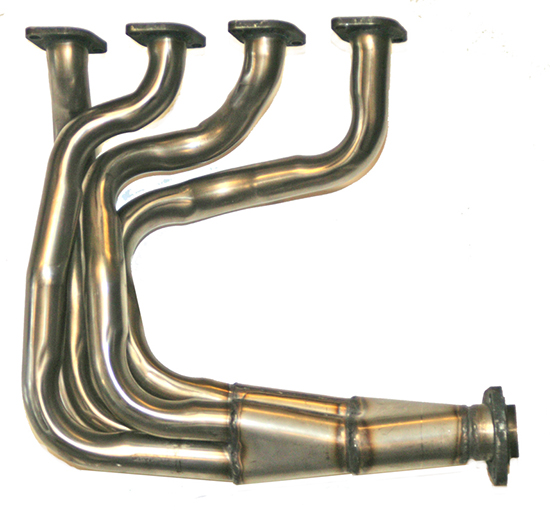 Edelstahl Fächerkrümmer hinten Ferrari 308 GT4