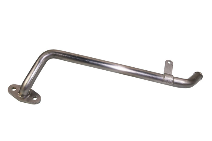 Kühlwasser-Rohr am Zylinderkopf mit Flansch 18mm FIAT 2400