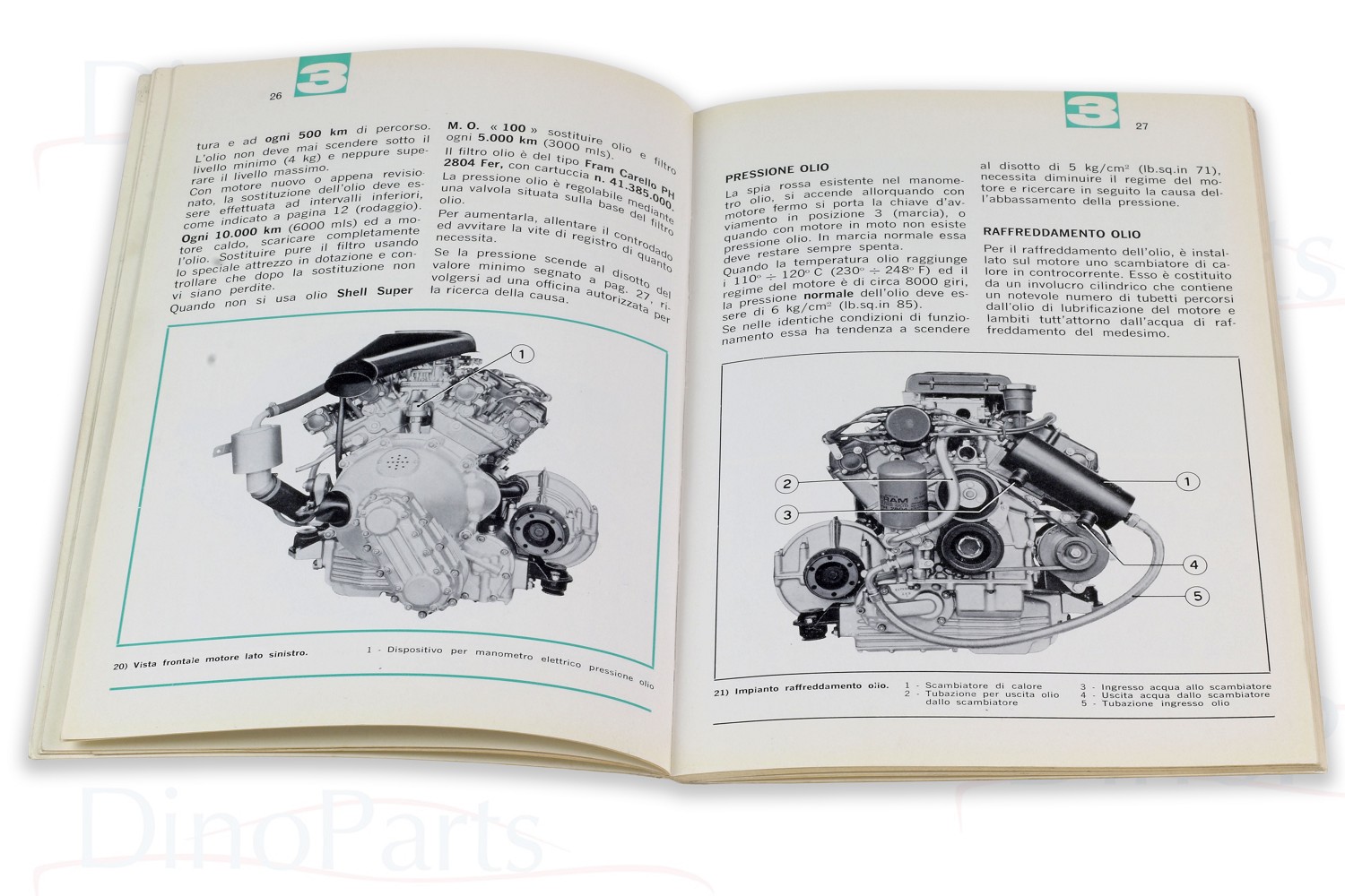 Betriebs- und Wartunghandbuch Ferrari Dino 206