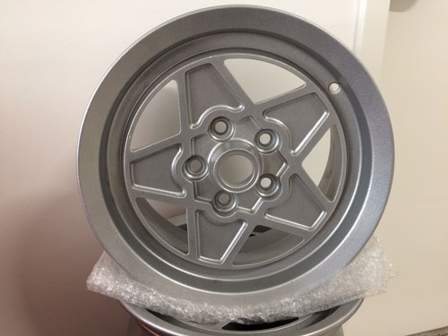 Felgensatz 5-Stern 7" x 16", original gebraucht