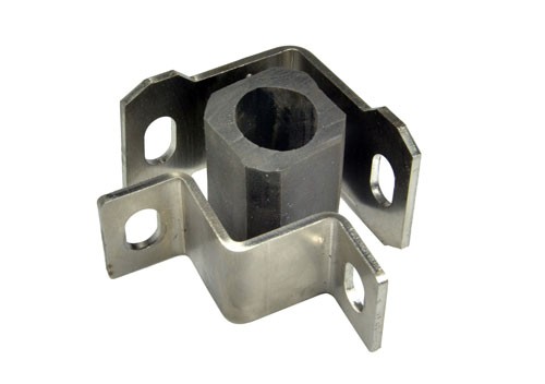 Stabibuchse mit Halteblech hinten FIAT Dino 2400