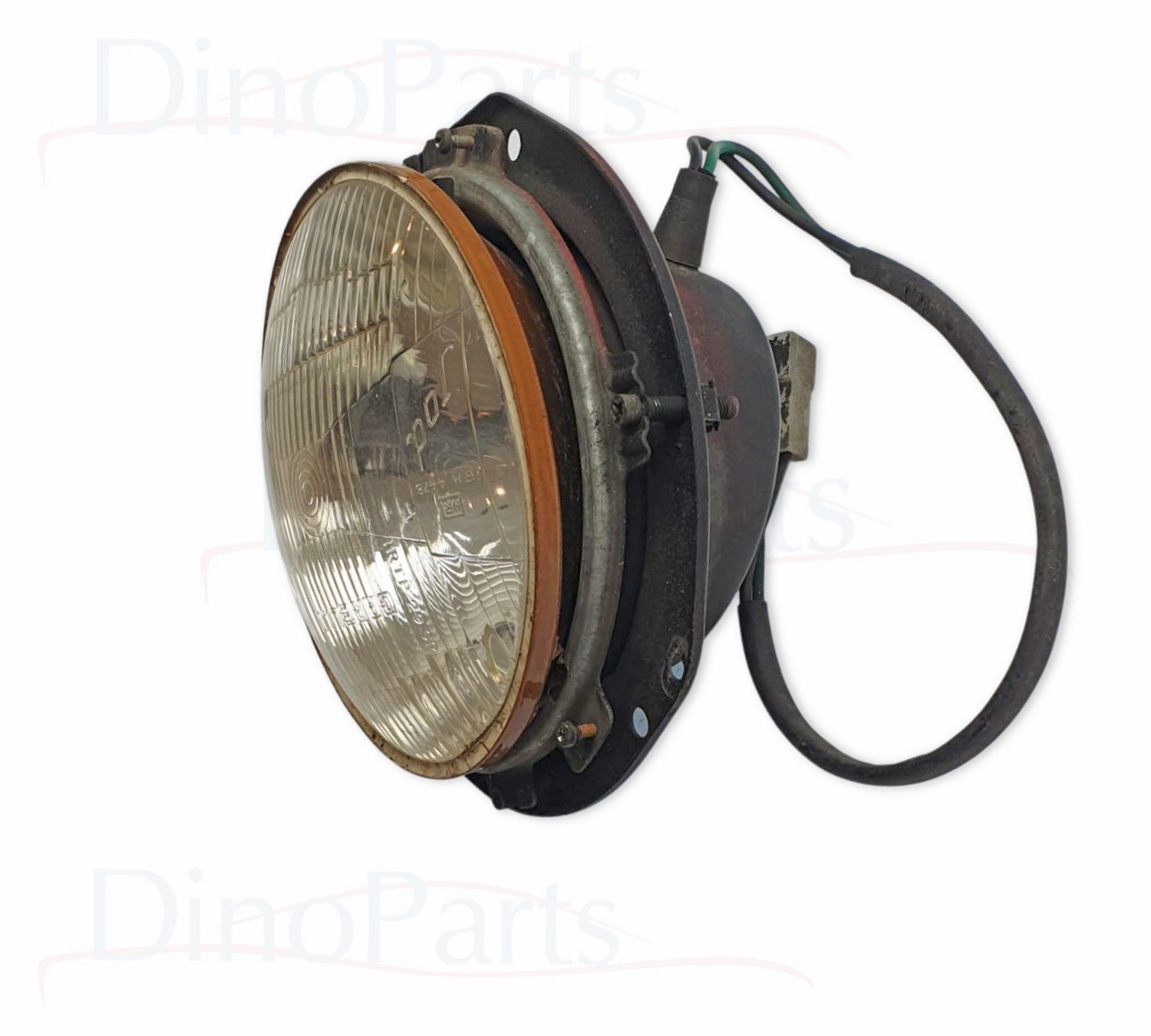 Scheinwerfer Fernlicht rechts mit Lampentopf Fiat Dino 2400