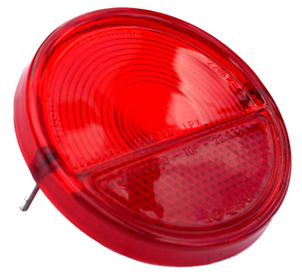 Rücklicht Glas Spider rot