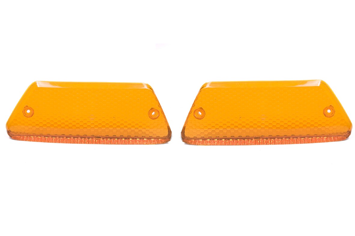 Blinkergläser orange vorne links + rechts Ferrari Dino 246