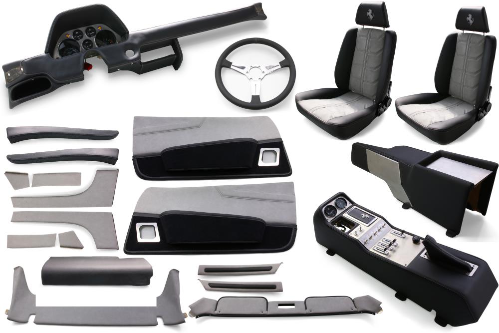 Vollständige Überarbeitung Interieur Ferrari 308