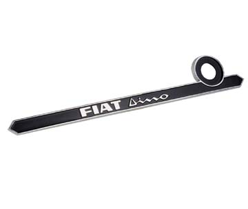 Emblem Kotflügel rechts Fiat Dino Spider