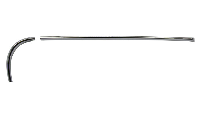 Chromleiste Heck links oben FIAT 2400 Coupe