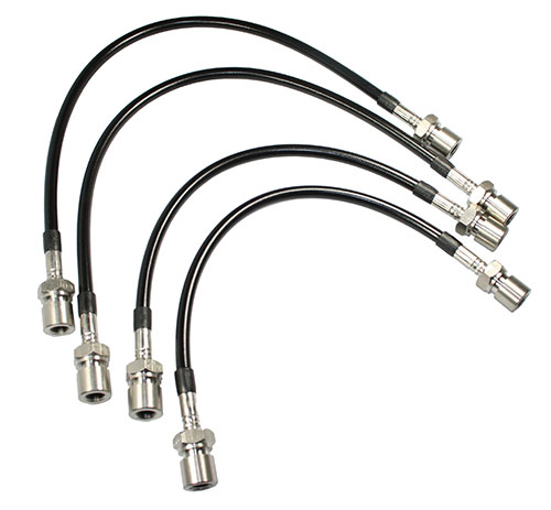 Stahlflex-Bremsschläuche vorne + hinten, 308 QV