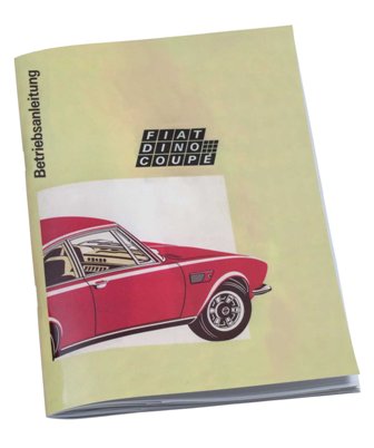 Betriebsanleitung FIAT Dino Coupe 2400, gebraucht