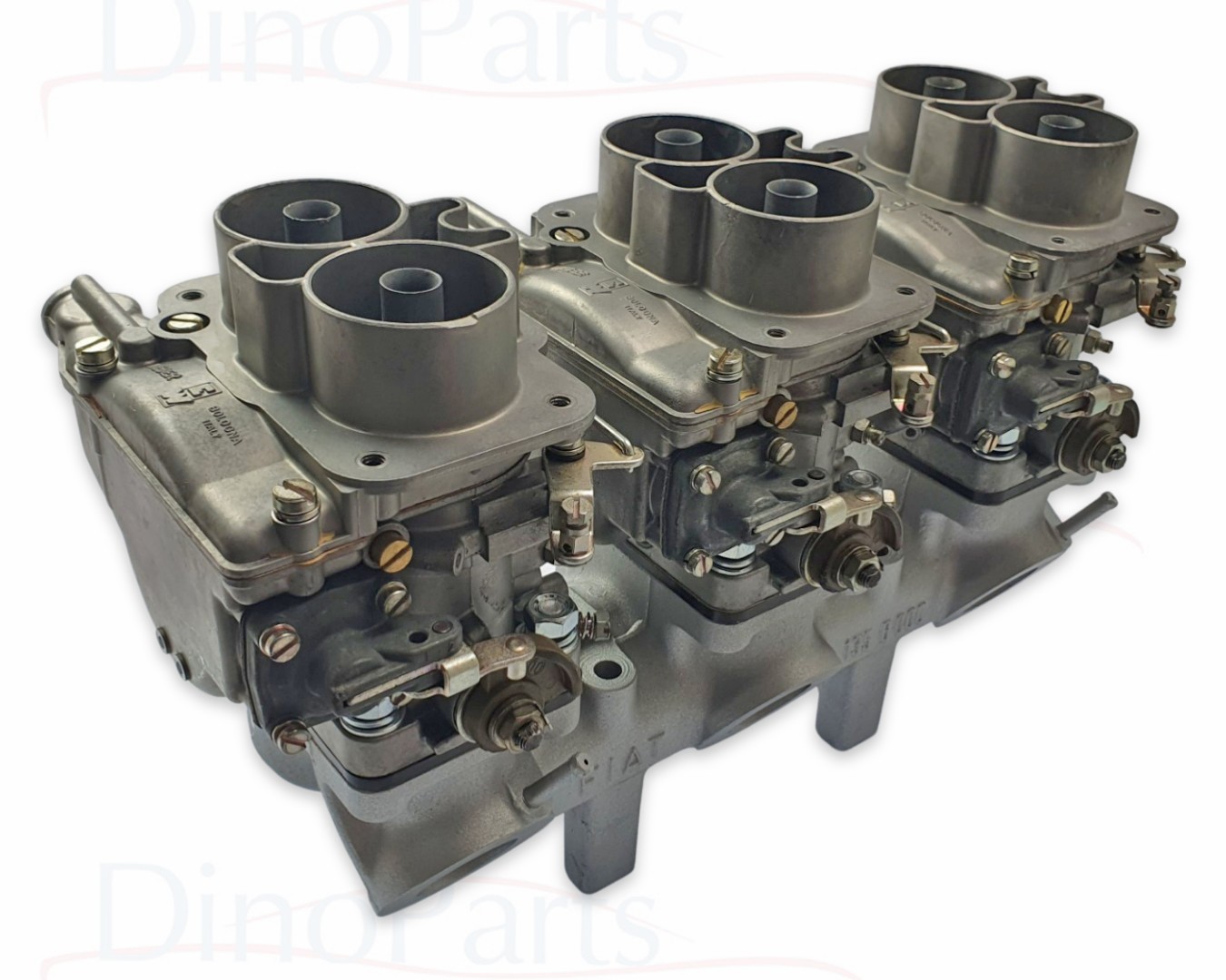 Vergasergruppe Weber 40DCNF6 mit Ansaugbrücke Fiat Dino 2,4