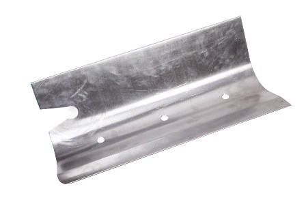 Luftleitblech vor Auspufftopf 208 - 328