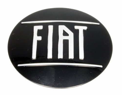 FIAT Dino wheel badge, marked and enamelled