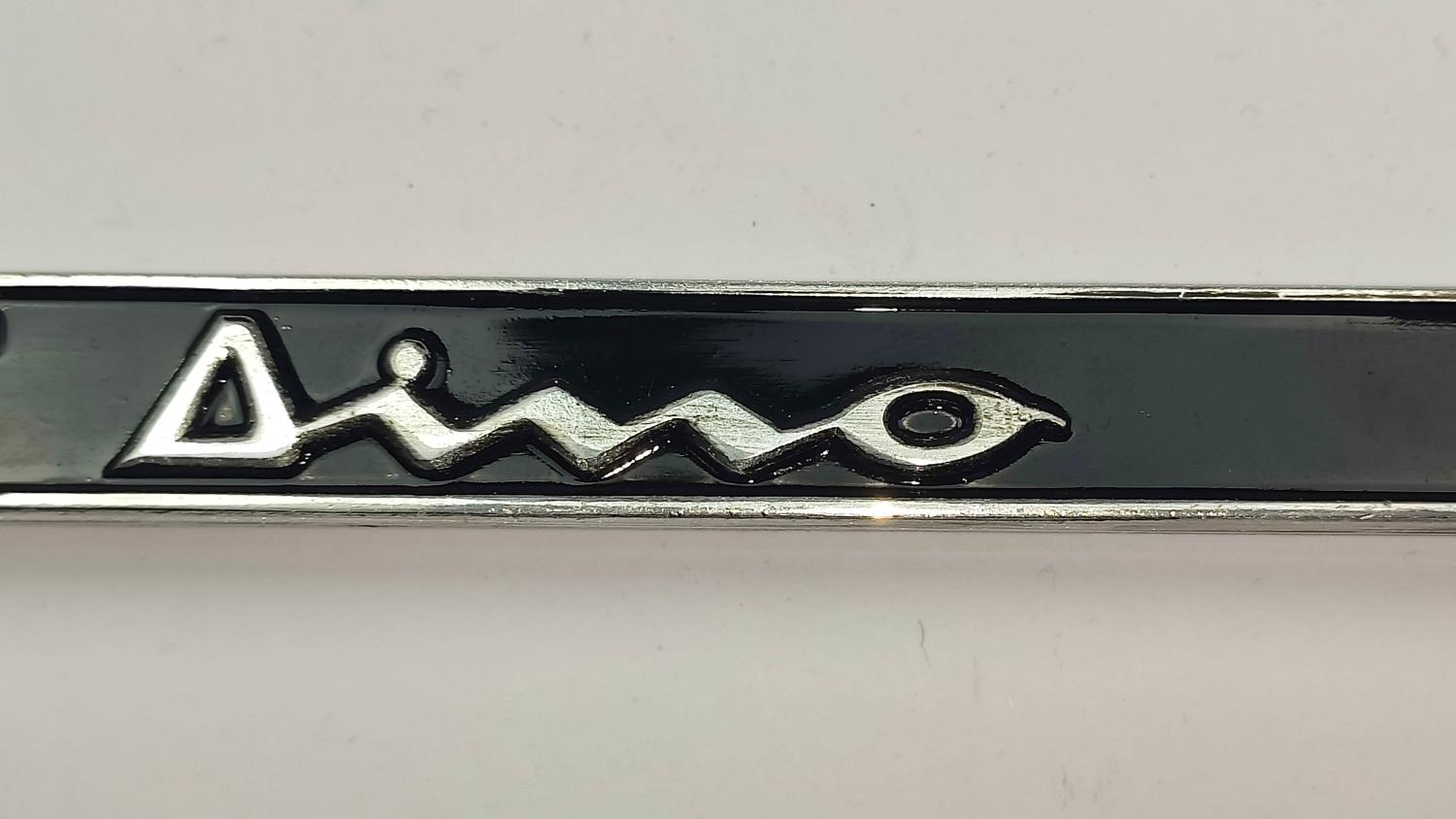 "FIAT Dino" Spider Emblem Kotflügel, gebraucht