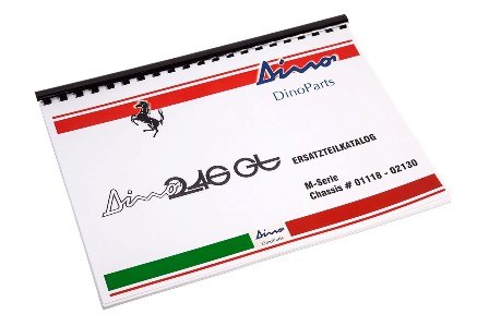 Ersatzteilkatalog Ferrari Dino 246 M-Serie