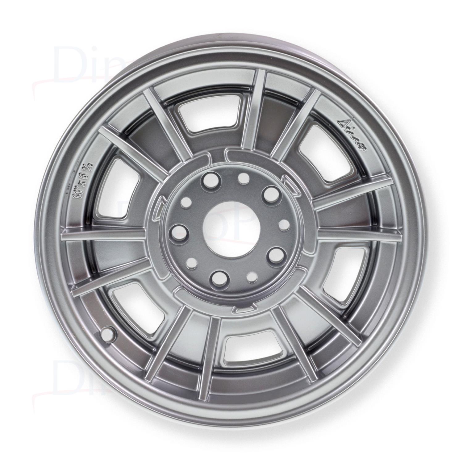 Felge 6,5" x 14" 5-Loch mit Dino Logo FIAT 2400