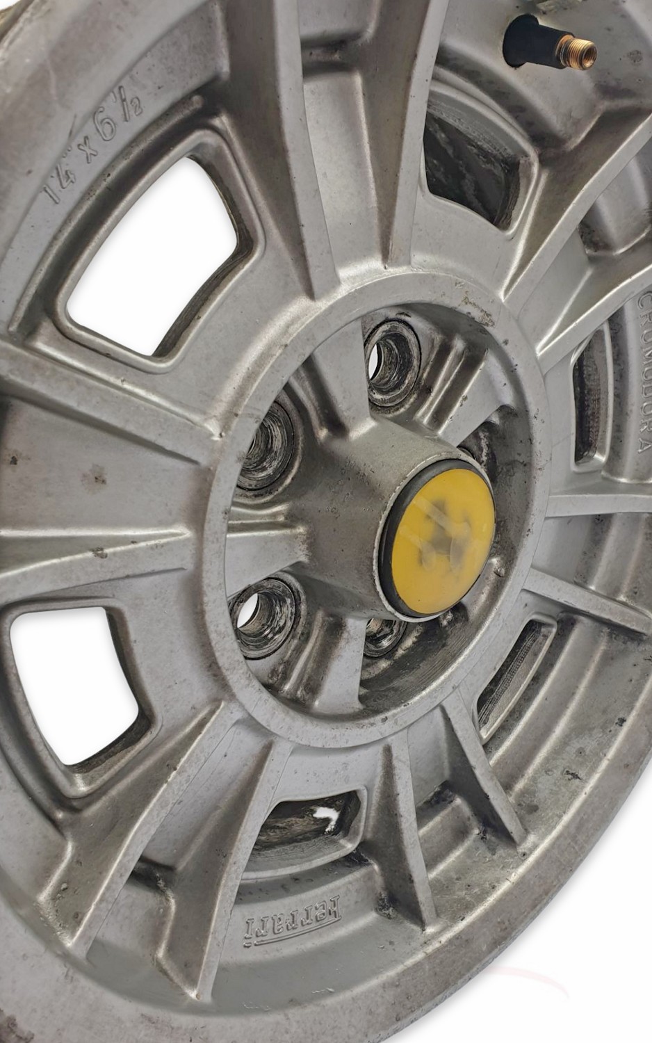 Zentralverschluss-Felge 6,5" x 14" Ferrari Dino 206 GT