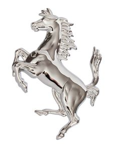 FERRARI-Emblem "Fregio cavallino" 75mm vorne