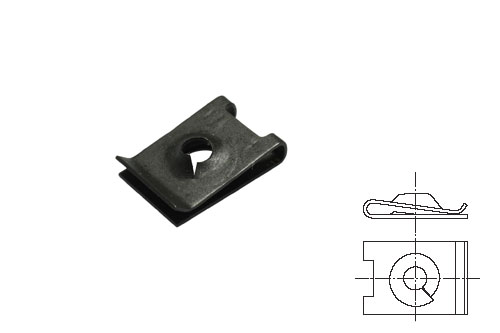 Blechmutter 4,8 mm