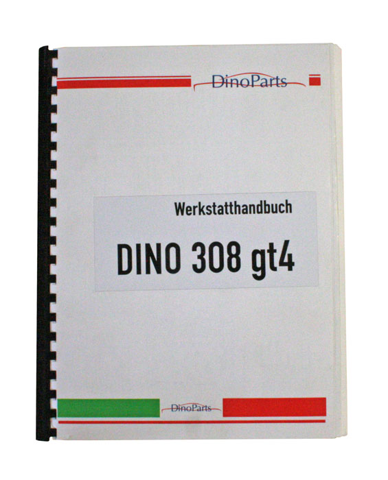 Reparaturanleitung 308 GT4, Deutsch