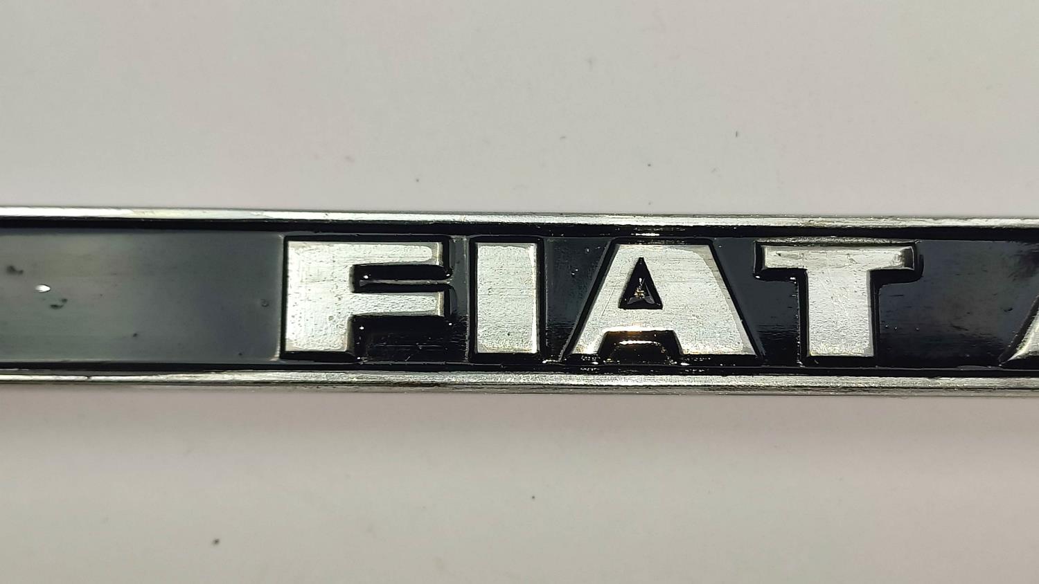 "FIAT Dino" Spider Emblem Kotflügel, gebraucht