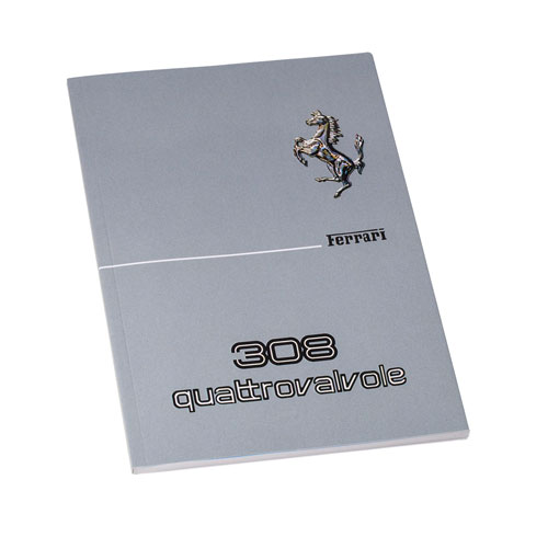 Betriebs- Wartungs- und Service-Handbuch Ferrari 308 QV