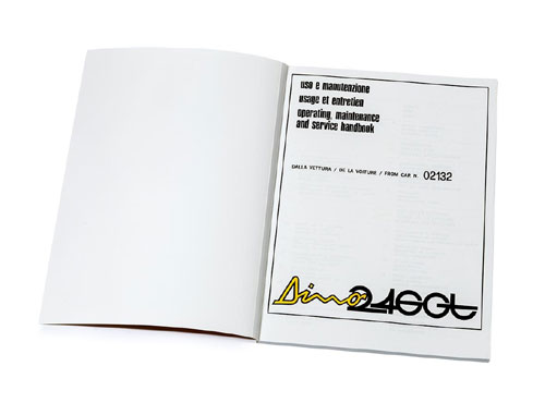 Betriebs-, Wartungs-und Service-Handbuch 246 E-Serie
