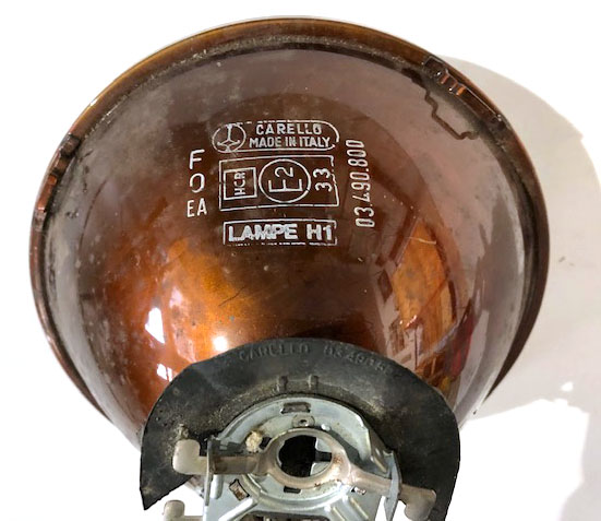 Scheinwerfer Carello ohne Standlicht "NOS" Ferrari Dino 246
